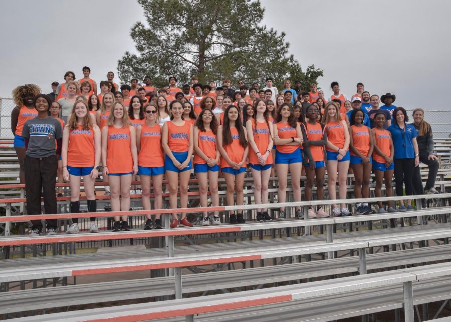 curduosy of THS yearbook





Currently our Thunderbird Track team is soaring above all odds, winning meet after meet and receiving first place in multiple areas. Currently, the track team has qualified for the Glendale Union District Championship, with the meet on Wednesday, April 19, 2023.