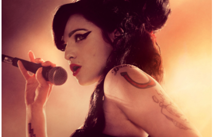 Marisa Abela as Amy Winehouse in Back to Black. (Credit: StudioCanal/ Focus Features)