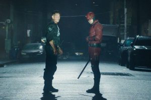 Daredevil and Punisher in Born Again 