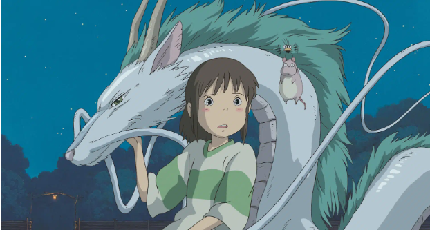 A frame from Studio Ghibli’s Spirited Away, photo courtesy of Studio Ghibli