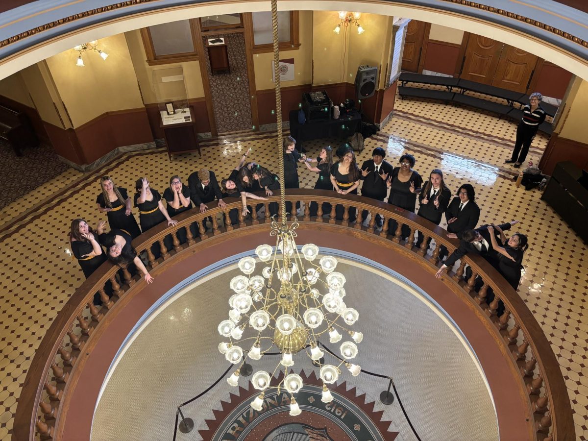 Vocal Ensemble Performs at the Arizona State Capitol