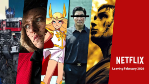 Examples of shows and movies leaving Netflix in February 2026.