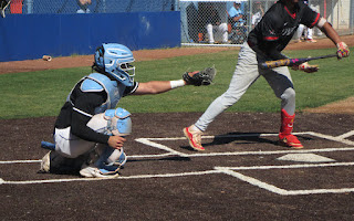 Junior Hunter Donathan 

catching a ball

