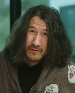 SOURCE: wikimedia Caption: Mark Fischbach (Markiplier) 
