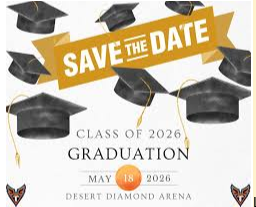 Picture of the graduation date for Thunderbird High School seniors. Credit to the Thunderbird High School Facebook page.
